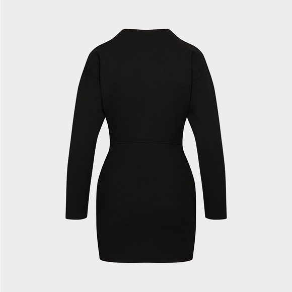 NWT Aritzia Babaton Delancey Dress in Black - Picture 7 of 10